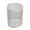 Anysizebasket Round Wire Mesh Basket: 10Dia. x 12H, 304 SS, 3/16 Rod Frame, Mesh: 4 x .063 TMT-100RND120-C04S - alternate 3